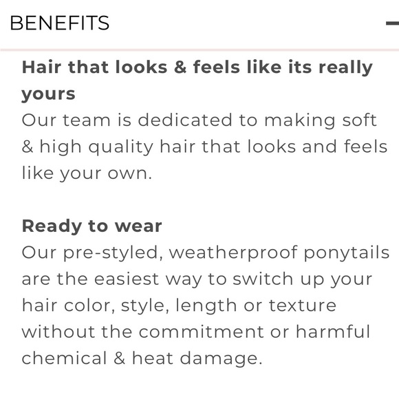 Insert Name Here Lily Mixed Brown Ponytail Extension - Picture 5 of 7